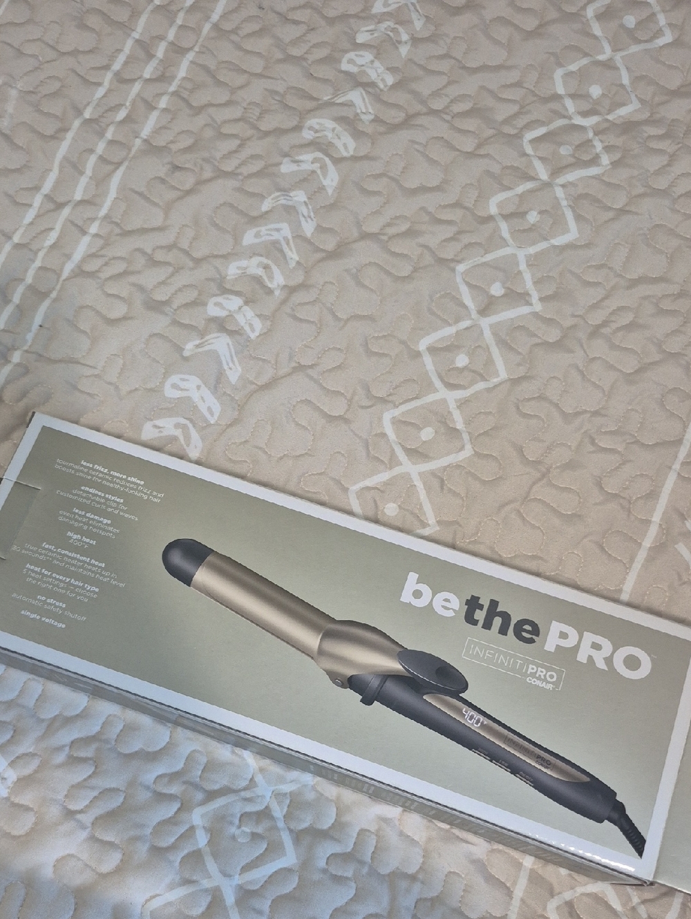 NFINITY Be The Pro Gold Curling Wand - Gold